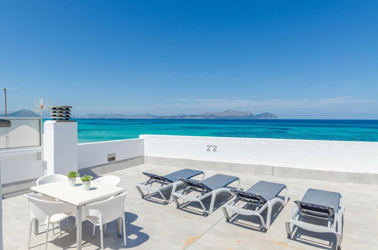 Yourhouse Blau Blue Sea View Apartment 1 2 Can Picafort  Exterior photo