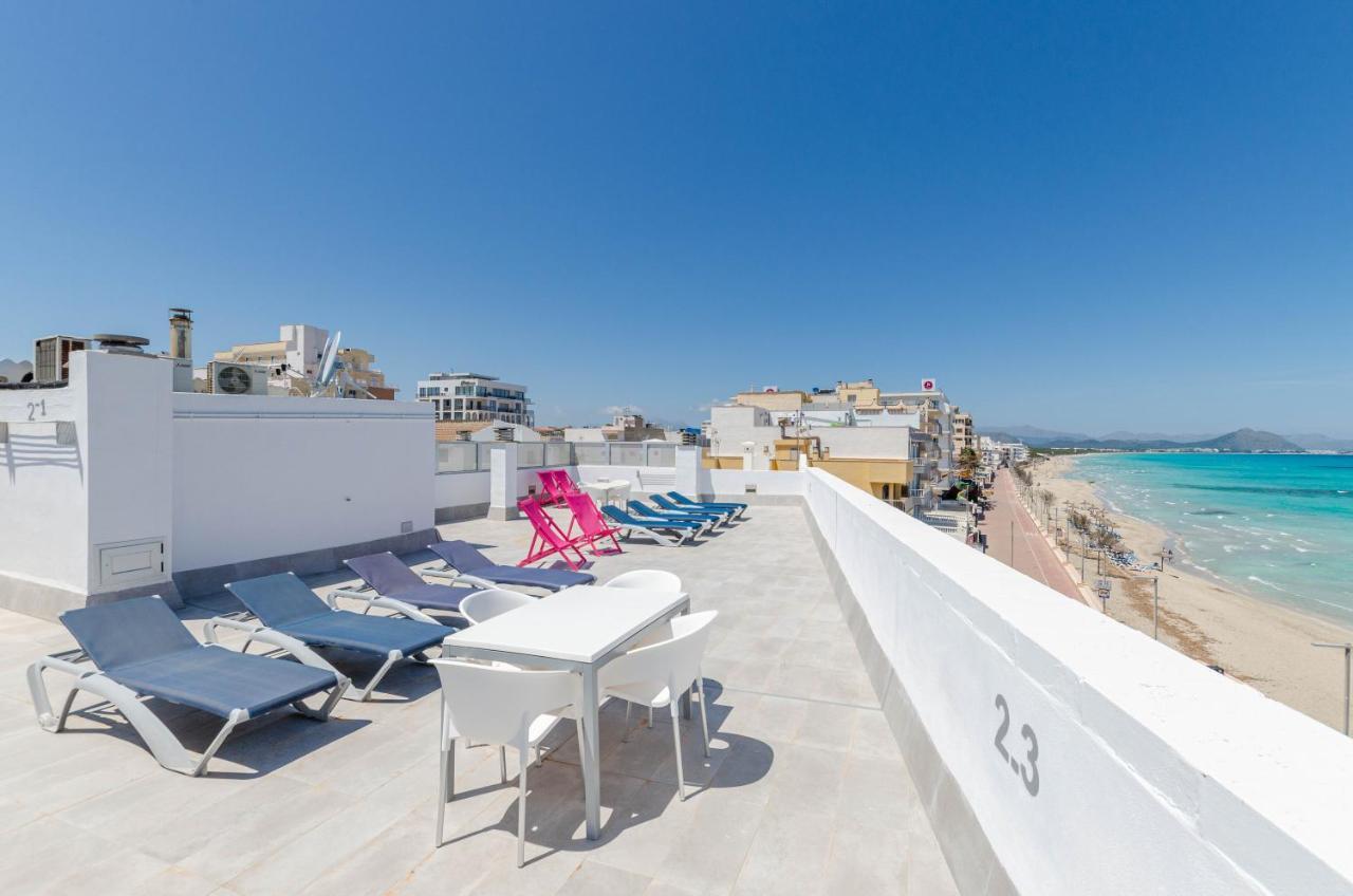 Yourhouse Blau Blue Sea View Apartment 1 2 Can Picafort  Exterior photo